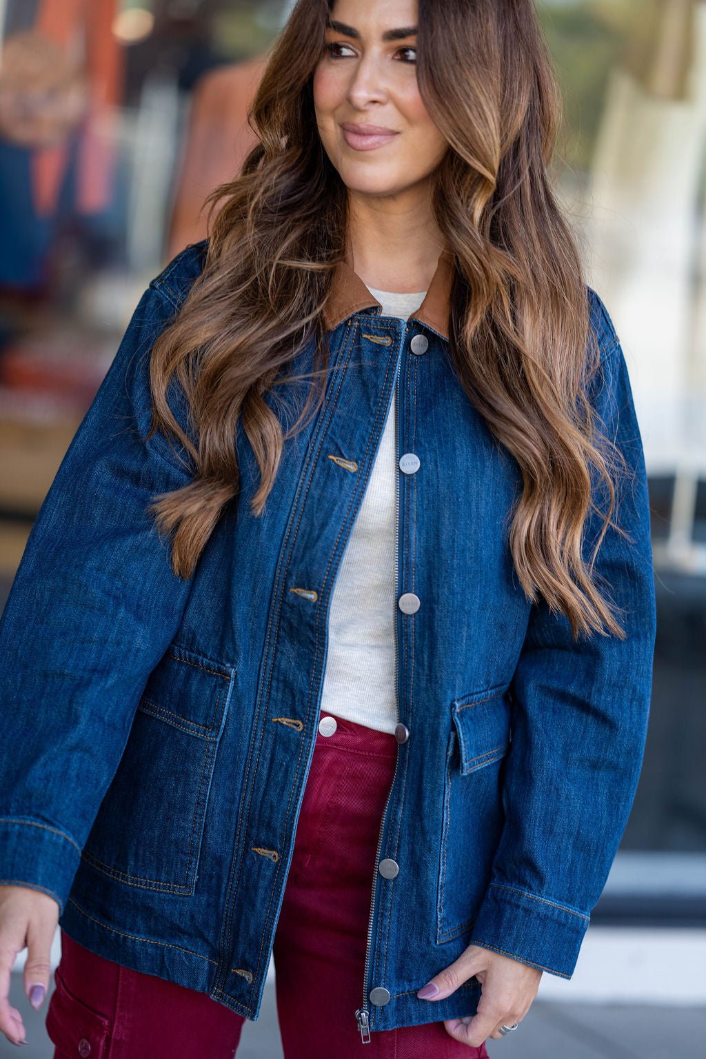 Bluebird Denim Jacket Dark Wash / S