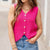 Buttoned Up & Bold Knit Tank