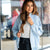 Chambray Bomber Jacket