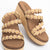 Corky's Let's Be Friends Raffia Wedges