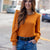 Delicate Ruffle Ribbed Top