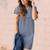 Easy Motion Stripe Tee Dress