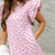 Embroidered Daisies Double Flutter Dress