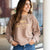 Farm Wives Social Club Ribbed Graphic Crewneck
