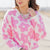 Floral Slub Sweater