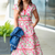 Fresh Picked Florals Midi Dress