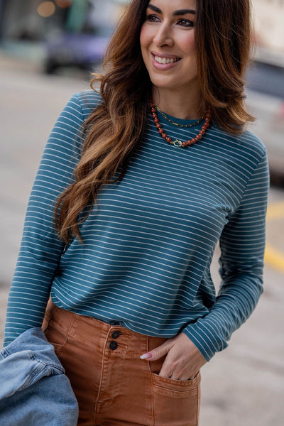 Gentle Lines Long Sleeve Tee