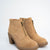 Graham Cracker Sand Faux Suede Corkys Short Boots