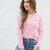 Striped & Sweet Long Sleeve Tee