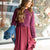 Knit Top Satin Bottom Dress