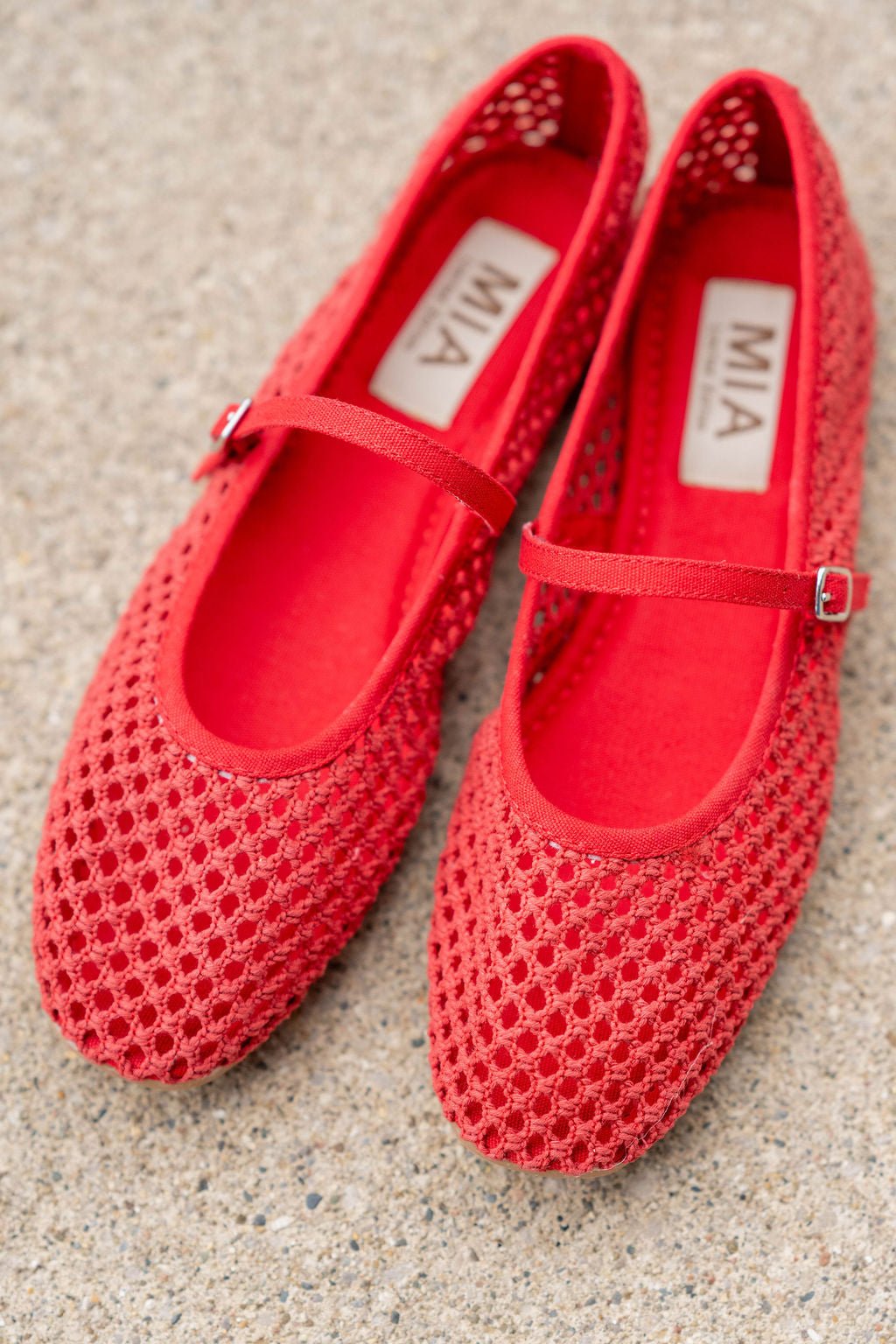 red dress flats for women Women's Bright Red Flat Shoes, Leather Rounding Toe Shoes, Slip-on Comfy  and Attractive Ballet Pumps, Red Suede Ballerinas, Daily Wear Shoes