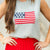 Liberty Ribbed Trim Knit Tank