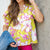 Lily Ruched Puff Sleeve Blouse