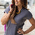 Make It Count Ribbed Sweater Tee