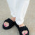Miko Black Sandals