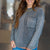 Mineral Washed Relaxed Fit Sweater