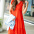 Monochrome Dot Ruffle Bottom Midi Dress
