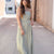 Olive Grove Midi Dress