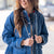 Oversized Hooded Denim Jacket