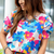 Paint The Town Floral Blouse