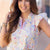 Painted Daydream Flutter Top