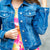 Perfectly Distressed Denim Jacket