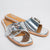 Pick Me Up Silver Mirror Metallic Corky's Sandals