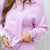 Piped Trim Quarter Zip Pullover