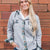 Plaid Accented Hooded Shacket