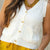 Pocket Accented Knit Button Up Tank
