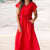 Pop of Confidence Midi Dress