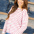Pretty in Stripes Button Cardigan