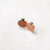 Pumpkin Stud Earrings