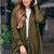 Raw Seam Hooded Cardigan