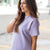 Raw Seam Sweater Tee