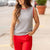 Refined Edge Sweater Tank