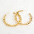 Refined Sphere Hoop Earrings