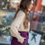 Ribbed Elegance Long Sleeve Blouse