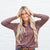 Ribbed Trim Button Up Cardigan
