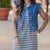 Ruffle Trim Pocket Denim Vest