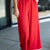 Scalloped Stitched Wide Leg Pants