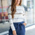 Sequin Striped Sweater