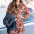 Sheer Floral Ruffle Bottom Dress