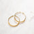Sleek Twist Hoop Earrings