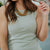 Stitched Trim Ribbed Tank