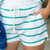 Striped Scuba Shorts