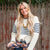 Striped Thick Ribbed Trim Sweater