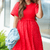 Subtle Daisies Faux Layered Dress