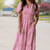 Sweet Seersucker Maxi Dress