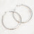 Textured Twist Hoop Earrings